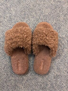 Bombas Womens Slide Slippers - Brown